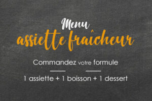 Assiette fraîcheur